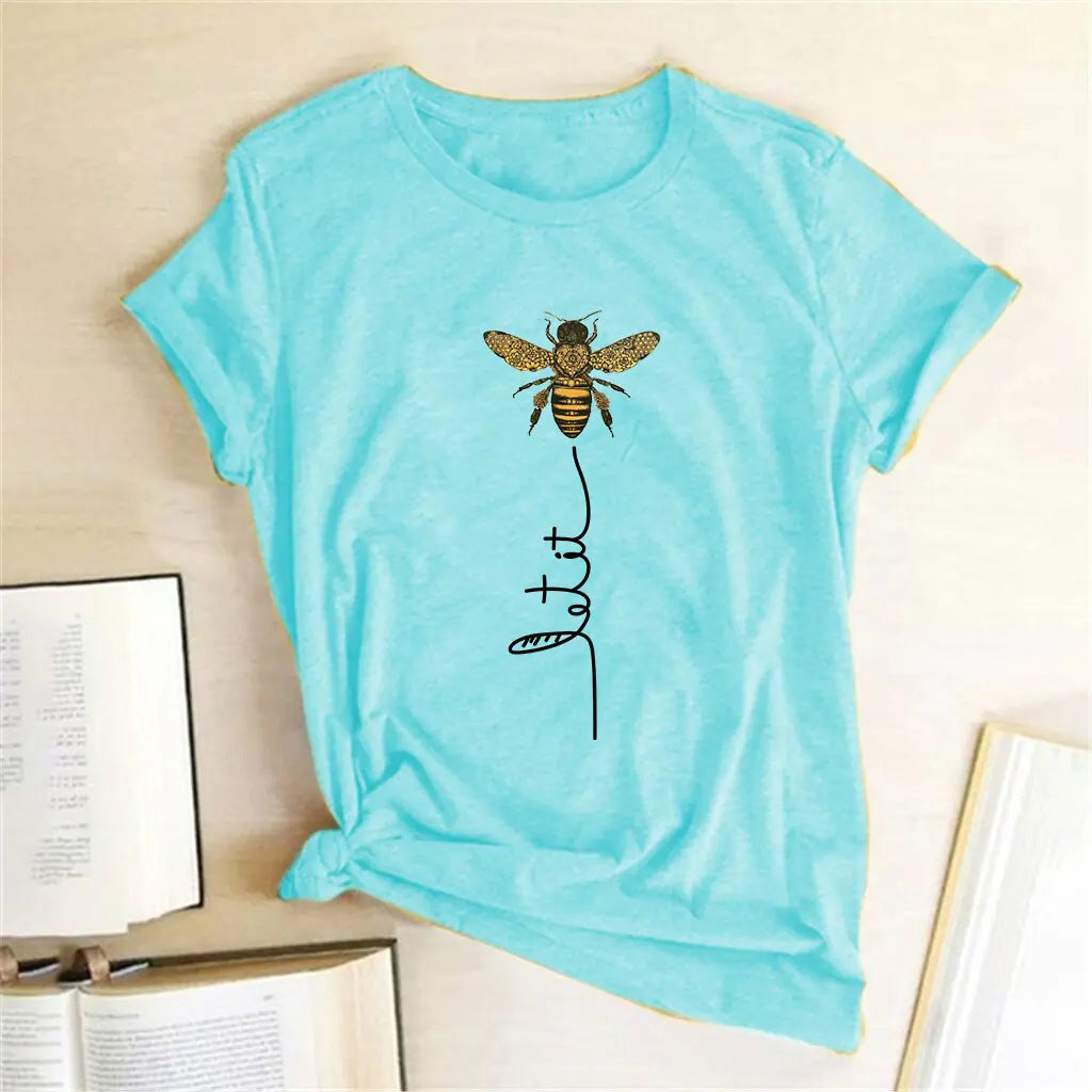 Camiseta de abeja para mujer.