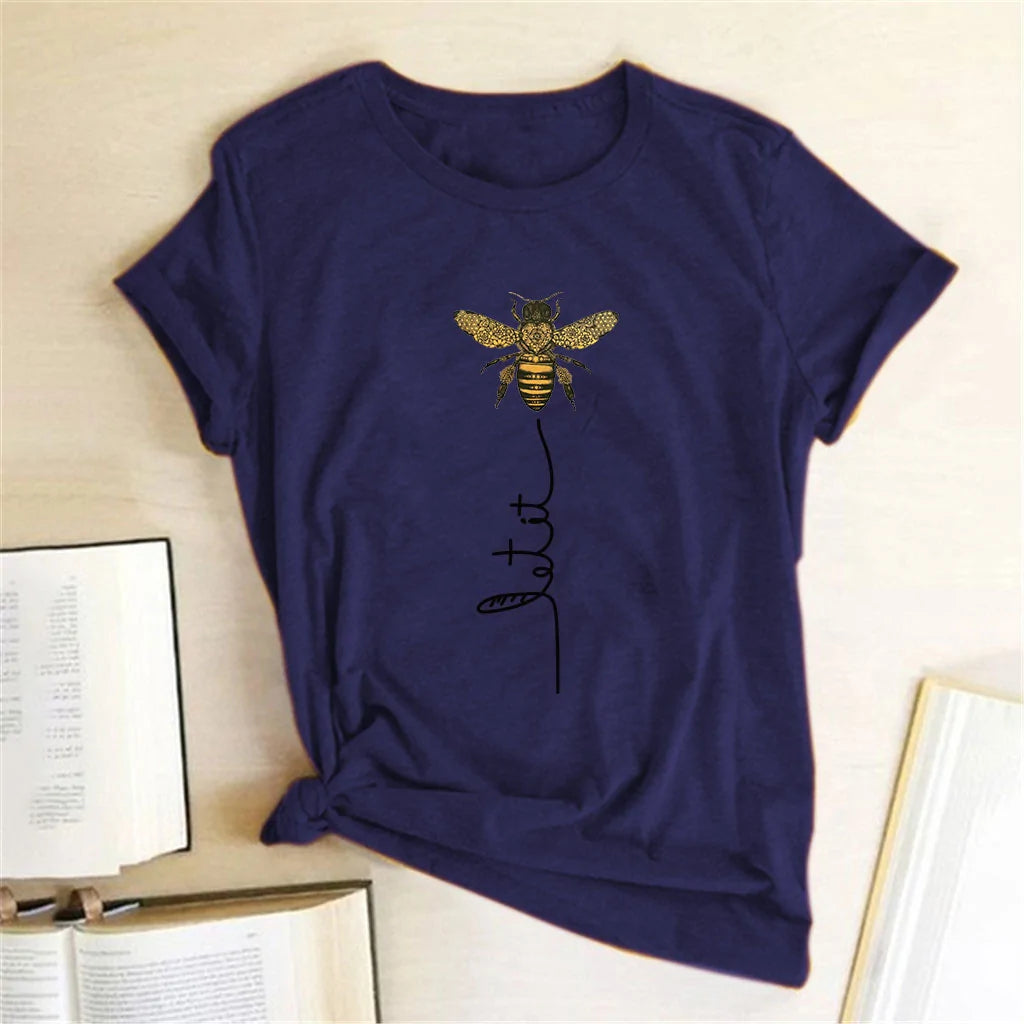 Camiseta de abeja para mujer.