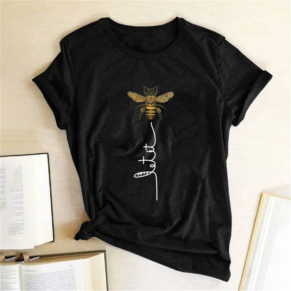 Camiseta de abeja para mujer.