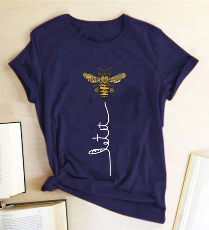 Camiseta de abeja para mujer.