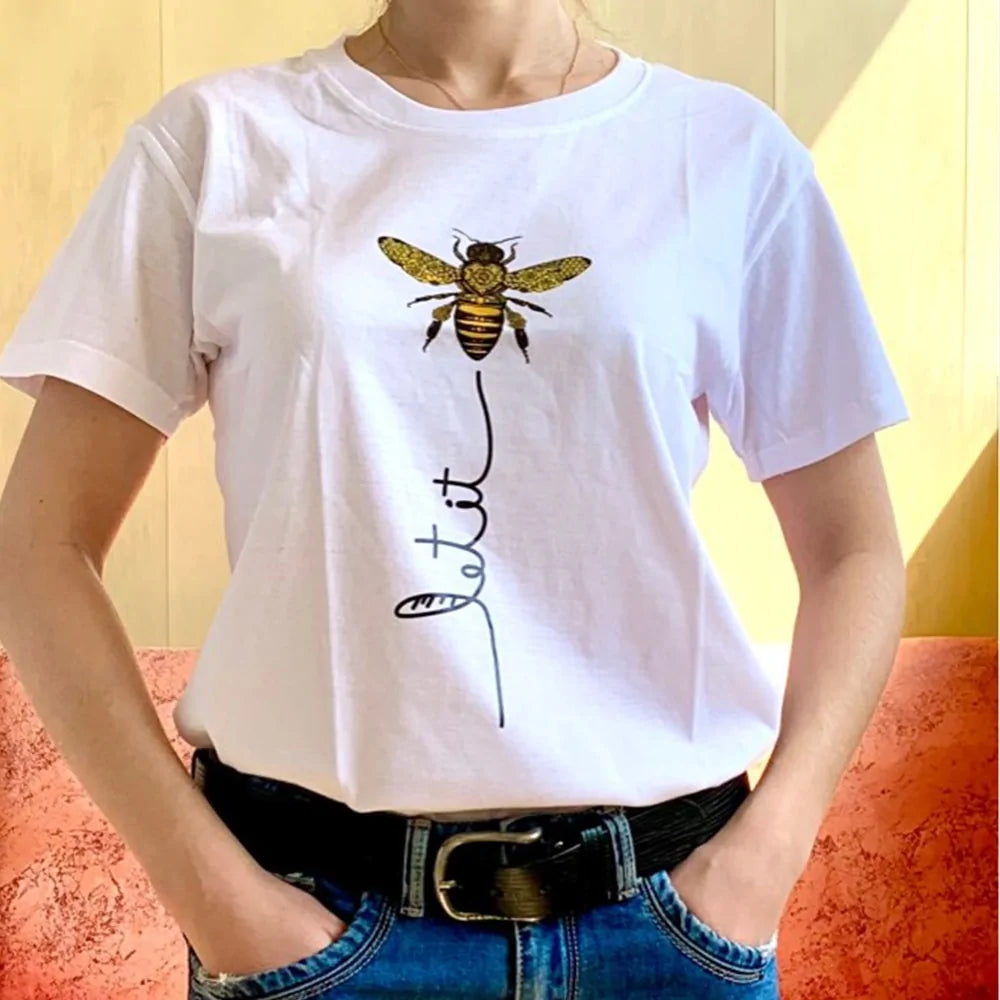 Camiseta de abeja para mujer.