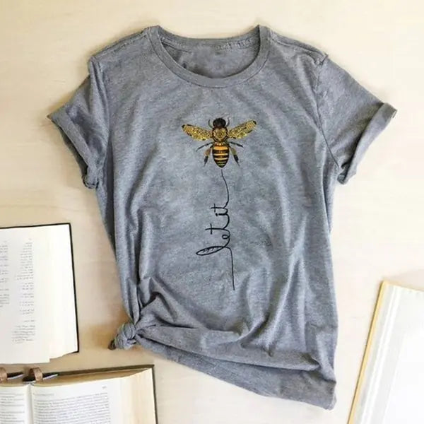 Camiseta de abeja para mujer.