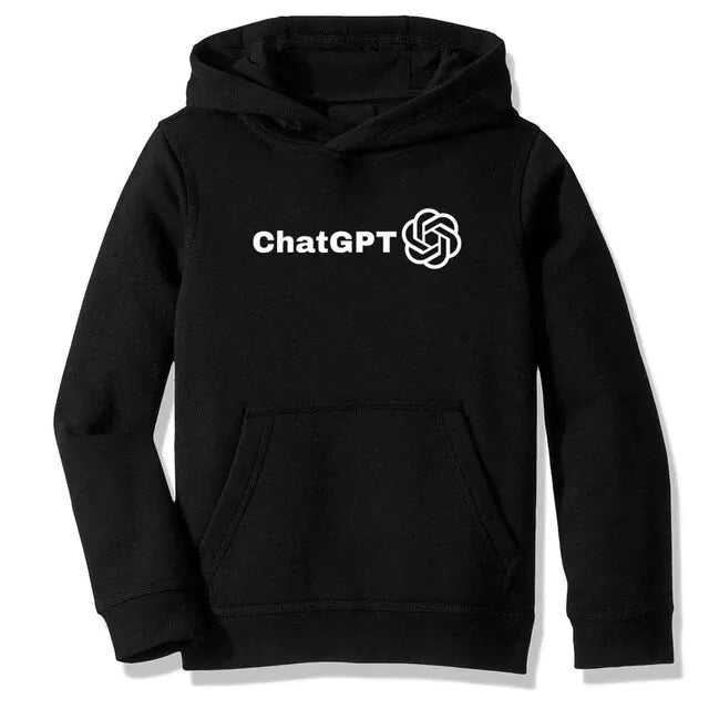 Sudadera Polar Con Capucha ChatGPT