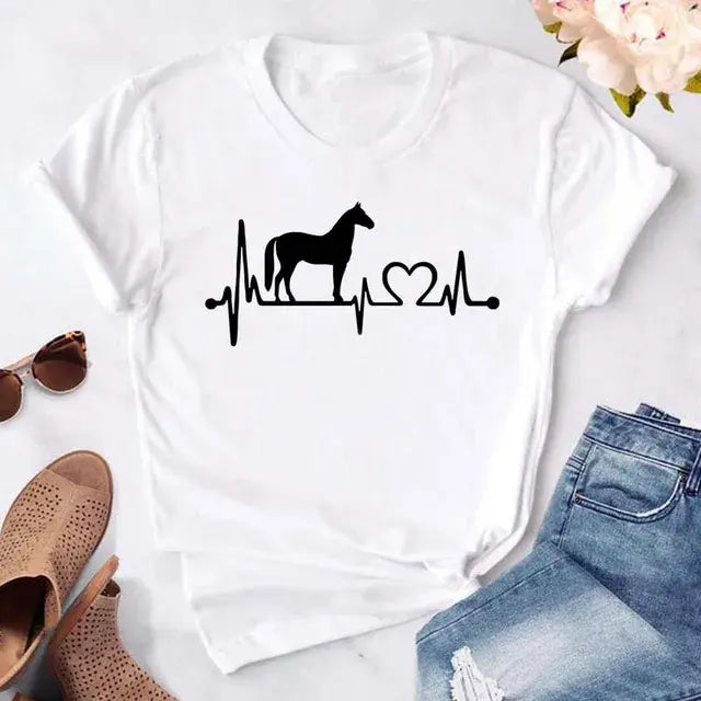 Camiseta gráficos perrunos