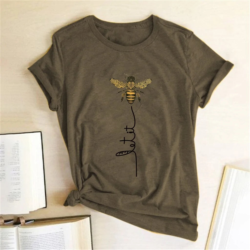 Camiseta de abeja para mujer.