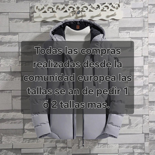 Chaqueta de invierno con calefacción de 11 zonas - Alimentación por USB mas           No se incluye la Batería.