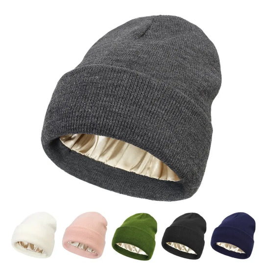 Gorro de invierno para mujer.